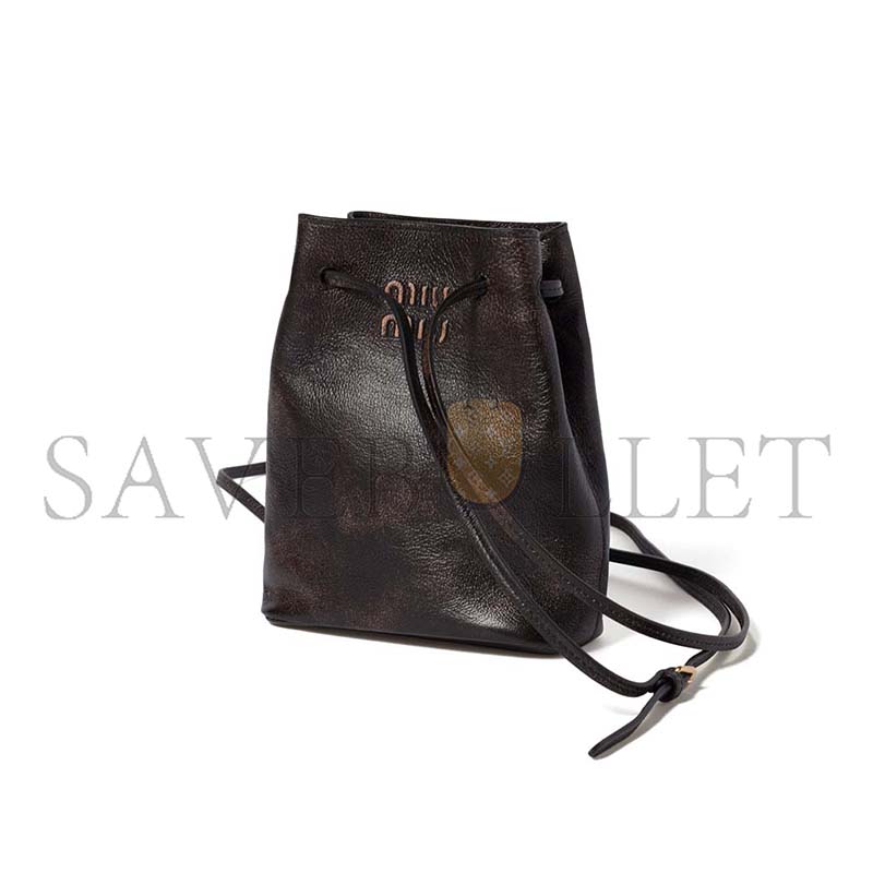 MIU MIU NAPPA LEATHER POUCH 5NF460 (17*14*6cm)